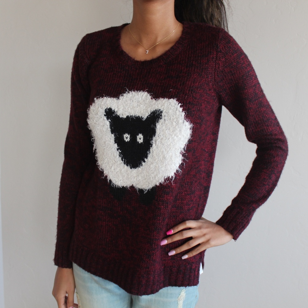 Red sweater